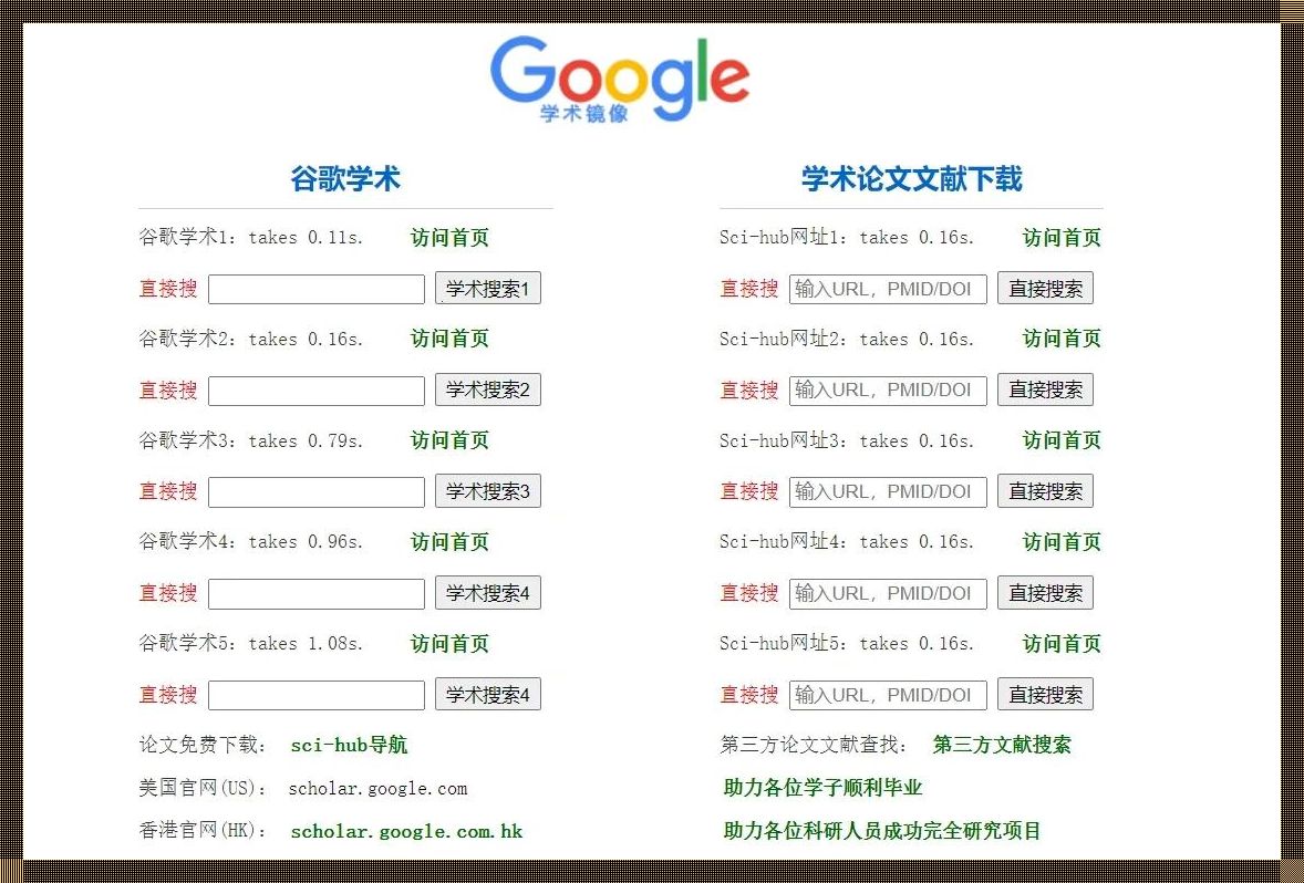 “智者”的秘籍：谷歌镜像站地址大放送！