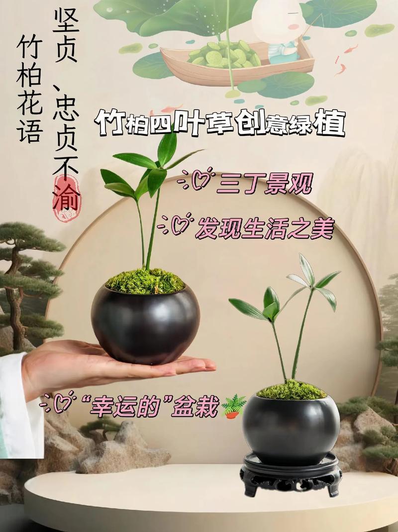 “幸运四叶草，绿意盎然科技潮”